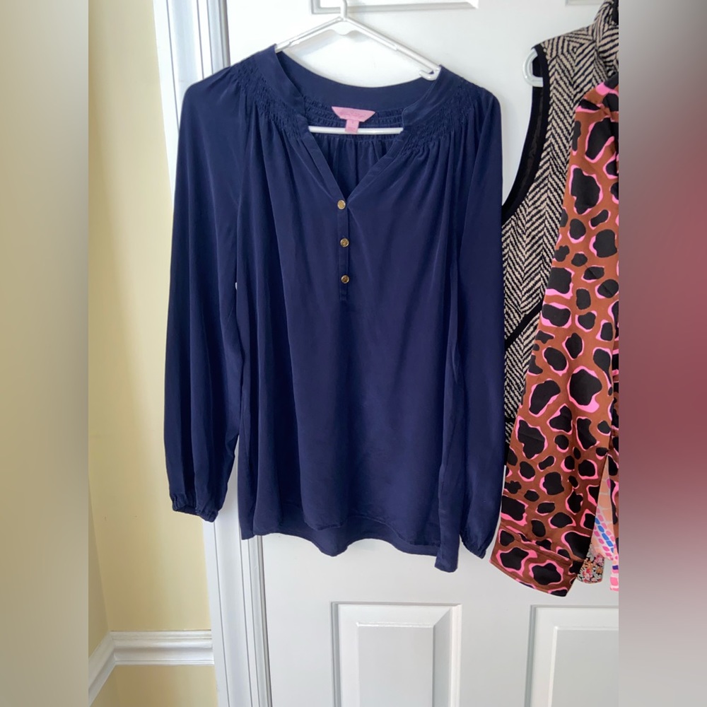Lilly Pulitzer Elsa Too Navy Small